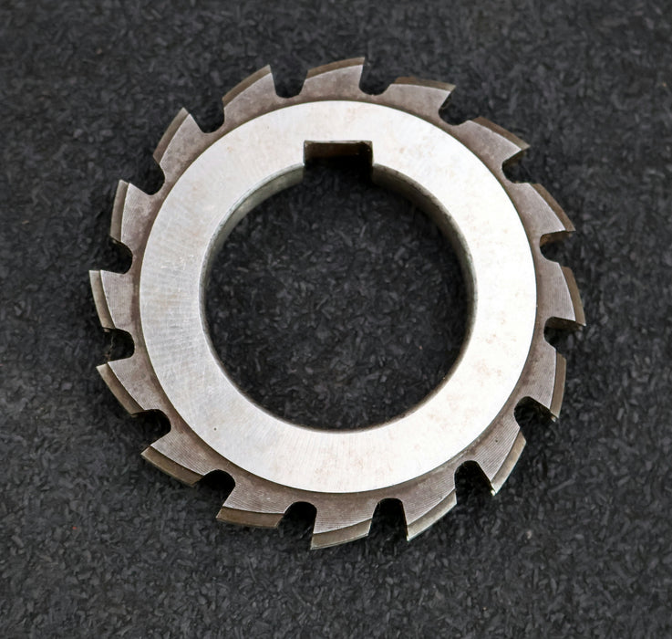 Bild des Artikels RAXA-GARANT-Keilwellen-Formfräser-6-Keile-21,3x25x5,2mm-mit-Höcker-Ø76x12xØ40mm