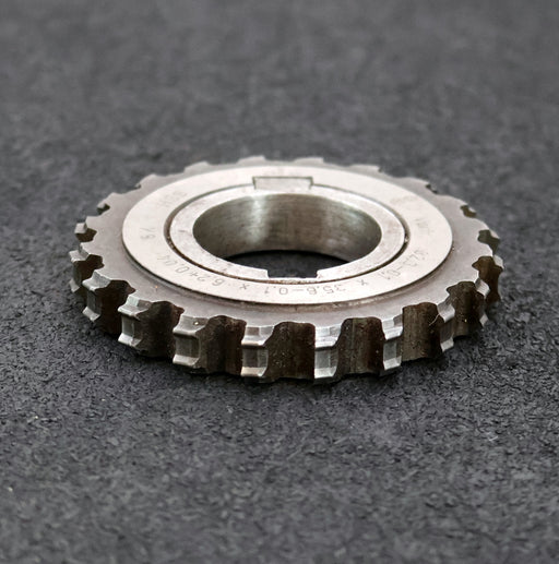 Bild des Artikels Keilwellen-Formfräser-8-Keile-32,3-0,1x35,6-0,1x6,2+0,04mm-mit-Höcker-Vorfräser