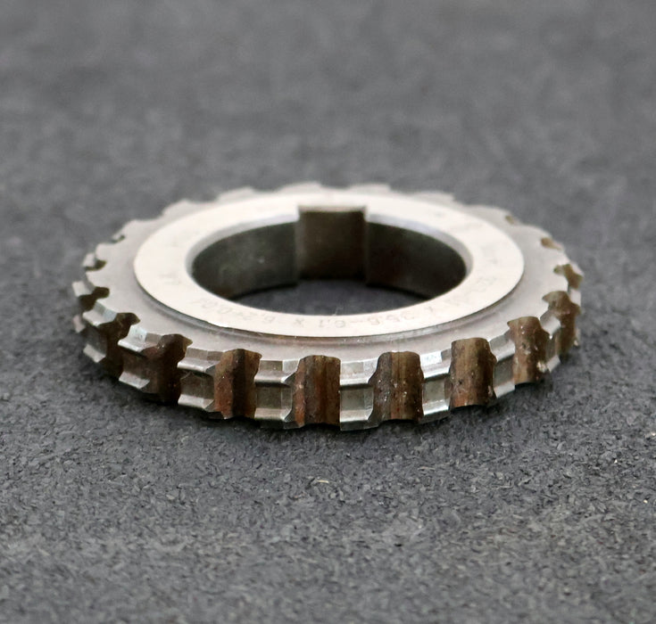 Bild des Artikels Keilwellen-Formfräser-8-Keile-32,3-0,1x35,6-0,1x6,2+0,04mm-Vorfräser-mit-Höcker-