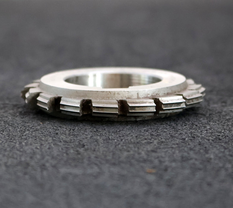 Bild des Artikels Keilwellen-Formfräser-6-Keile-11f7x14x3e8mm-mit-Höcker-Ø76x12xØ40mm-mit-LKN