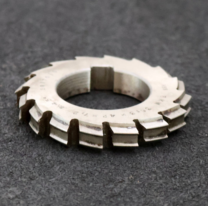 Bild des Artikels Keilwellen-Formfräser-8-Keile-36,3x42x7,2mm-mit-Höcker-Ø76x12xØ40mm-mit-LKN
