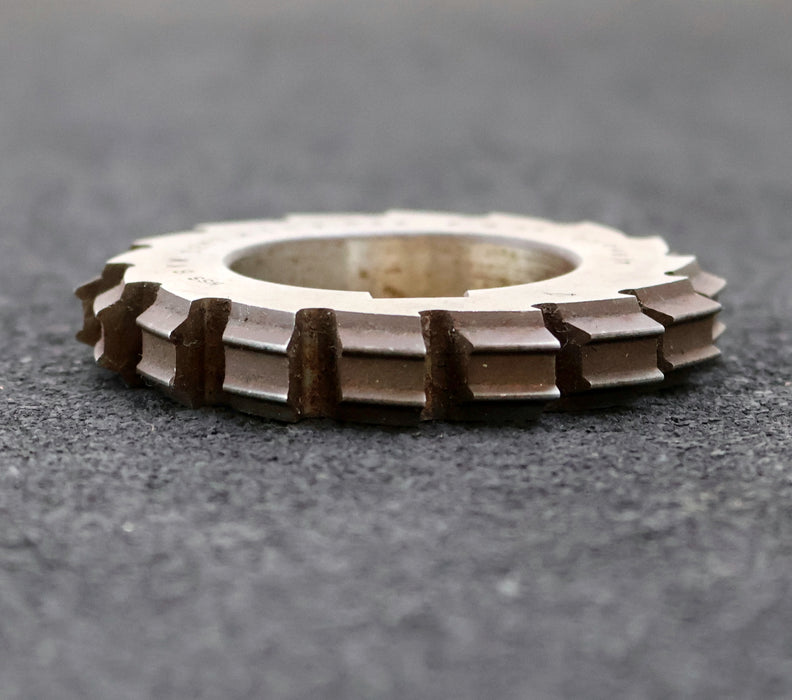 Bild des Artikels Keilwellen-Formfräser-8-Keile-32,7x38x6e8mm-mit-Höcker-Ø76x12xØ40mm-mit-LKN