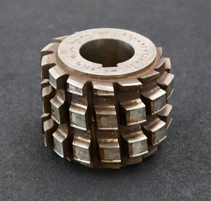 Bild des Artikels Keilwellen-Wälzfräser-10-Keile-82,2x92x12,2mm-mit-Höcker-Ø100x80xØ40mm-mit-LKN