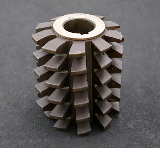 Bild des Artikels LEIMBACH-Zahnrad-Wälzfräser-gear-hob-m=-8mm-20°-EGW-Ø124x138xØ40mm-mit-LKN