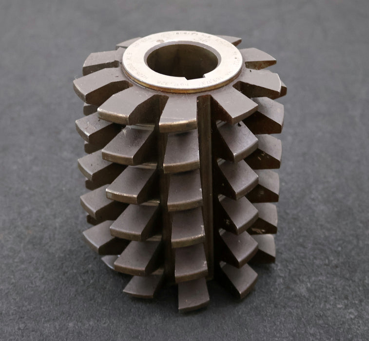 Bild des Artikels LEIMBACH-Zahnrad-Wälzfräser-gear-hob-m=-8mm-20°-EGW-Ø124x138xØ40mm-mit-LKN