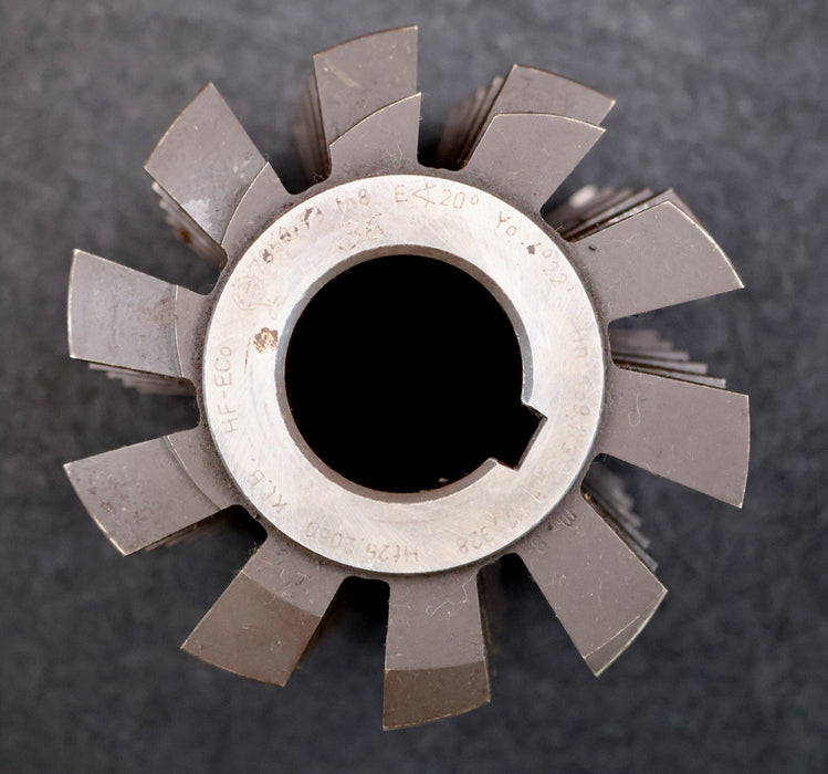 Bild des Artikels LEIMBACH-Zahnrad-Wälzfräser-gear-hob-m=-8mm-20°-EGW-Ø124x138xØ40mm-mit-LKN