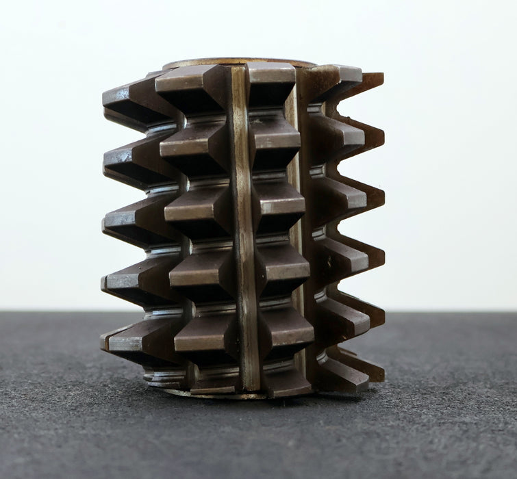 Bild des Artikels LEIMBACH-Zahnrad-Wälzfräser-gear-hob-m=-8mm-20°-EGW-Ø124x138xØ40mm-mit-LKN