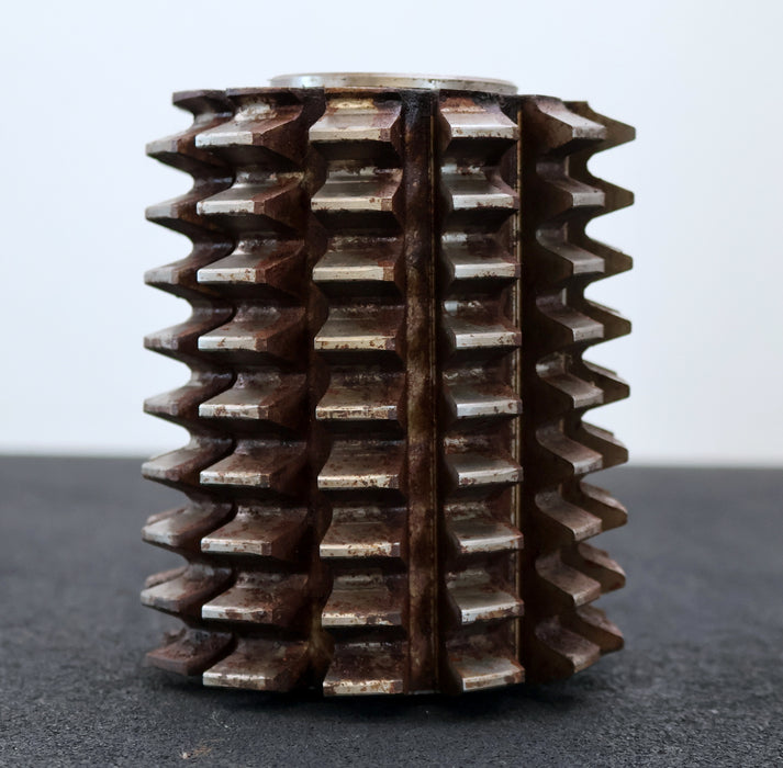 Bild des Artikels PWS-Zahnrad-Wälzfräser-gear-hob-m=-5mm-20°-EGW-Ø124x150xØ40mm-mit-LKN-BP-III