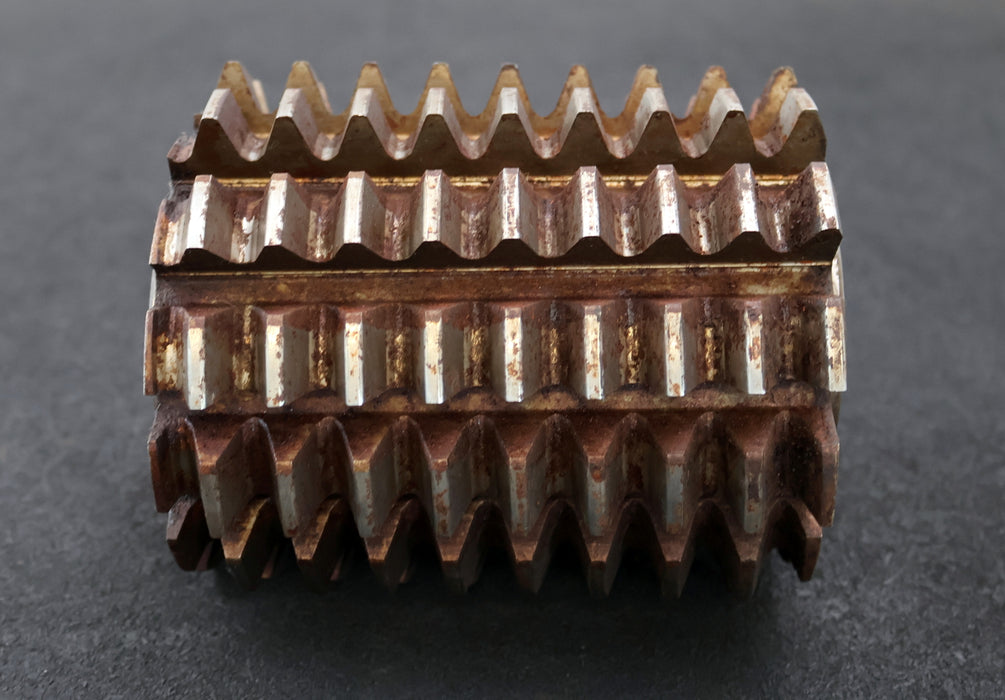Bild des Artikels PWS-Zahnrad-Wälzfräser-gear-hob-m=-5mm-20°-EGW-Ø124x150xØ40mm-mit-LKN-BP-III