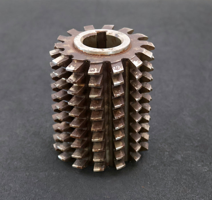 Bild des Artikels PWS-Zahnrad-Wälzfräser-gear-hob-m=-4mm-20°-EGW-Ø110x136xØ40mm-mit-LKN-BP-III