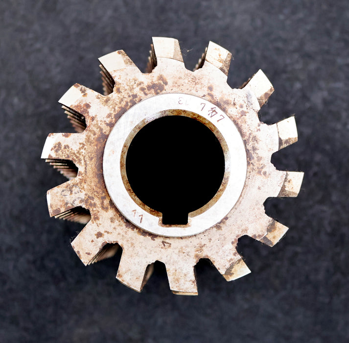 Bild des Artikels PWS-Zahnrad-Wälzfräser-gear-hob-m=-4mm-20°-EGW-Ø110x136xØ40mm-mit-LKN-BP-III