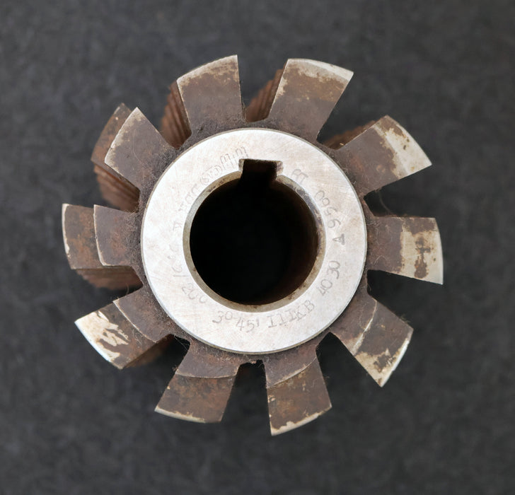 Bild des Artikels PWS-Zahnrad-Wälzfräser-gear-hob-m=-5,5mm-20°-EGW-Ø100x108xØ32mm-mit-LKN-BP-III