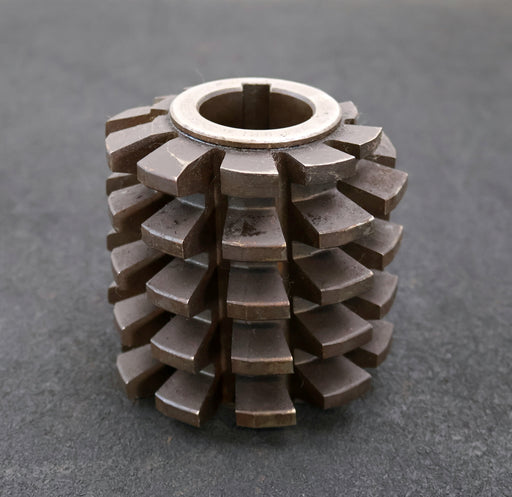 Bild des Artikels HERTWECK-Zahnrad-Wälzfräser-gear-hob-m=-7mm-15°-EGW-Ø110x108xØ40mm-mit-LKN-BP-I