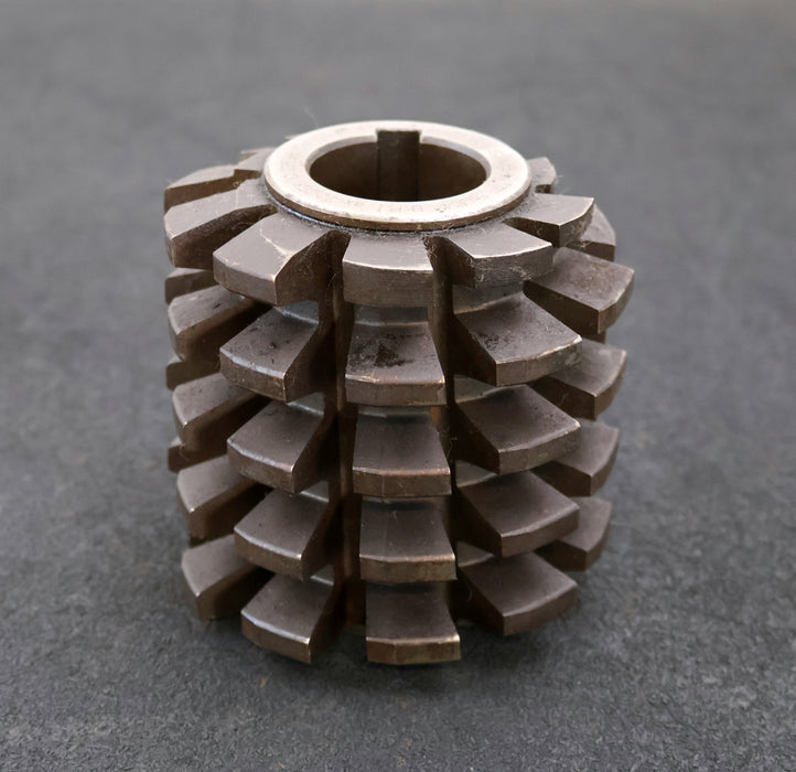 Bild des Artikels HERTWECK-Zahnrad-Wälzfräser-gear-hob-m=-7mm-15°-EGW-Ø110x108xØ40mm-mit-LKN-BP-I