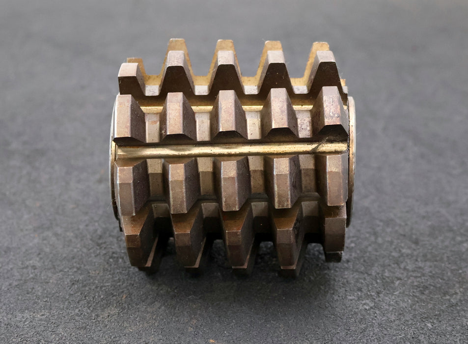 Bild des Artikels HERTWECK-Zahnrad-Wälzfräser-gear-hob-m=-7mm-15°-EGW-Ø110x108xØ40mm-mit-LKN-BP-I