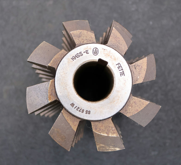 Bild des Artikels FETTE-Zahnrad-Wälzfräser-gear-hob-m=-8,5mm-20°-EGW-Ø123x146xØ32mm-mit-LKN