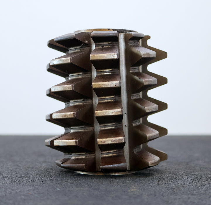 Bild des Artikels STRASMANN-Zahnrad-Wälzfräser-gear-hob-m=-8mm-20°-EGW-Ø124x138xØ40mm-mit-LKN