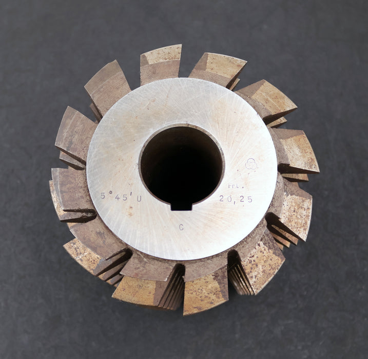 Bild des Artikels Zahnrad-Wälzfräser-gear-hob-m=-9mm-20°-EGW-Ø180x211xØ50mm-LKN-12-Spannuten