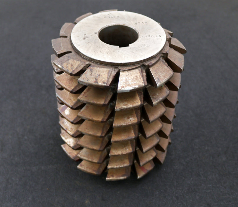 Bild des Artikels Zahnrad-Wälzfräser-gear-hob-m=-9mm-20°-EGW-Ø180x211xØ50mm-mit-LKN-12-Spannuten
