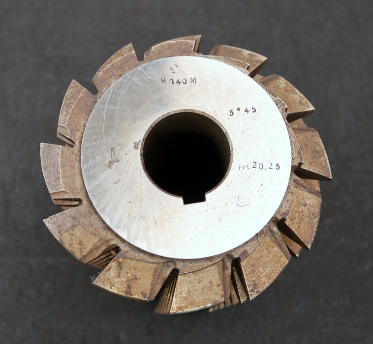 Bild des Artikels Zahnrad-Wälzfräser-gear-hob-m=-9mm-20°-EGW-Ø180x211xØ50mm-mit-LKN-12-Spannuten