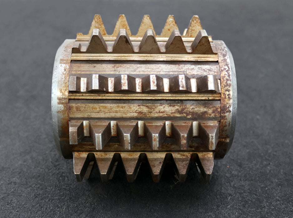 Bild des Artikels SAAZOR-Zahnrad-Wälzfräser-gear-hob-m=-6mm-20°-EGW-Ø133x132xØ32mm-mit-LKN
