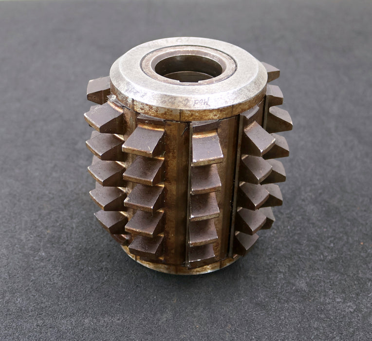 Bild des Artikels SAAZOR-Zahnrad-Wälzfräser-gear-hob-Fertigfräser-m=-6mm-20°-EGW-Ø131x131xØ40mm