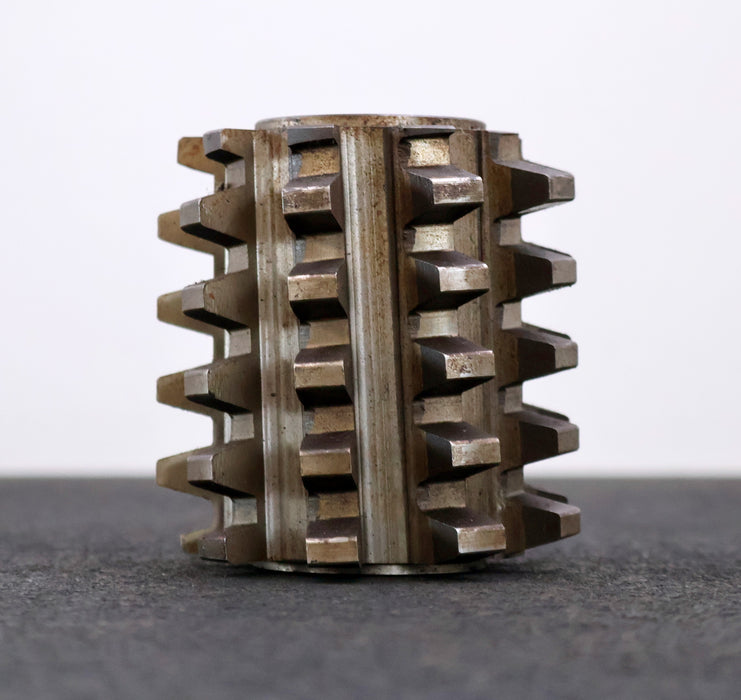 Bild des Artikels Zahnrad-Wälzfräser-gear-hob-m=-6mm-15°-EGW-Ø97x102xxØ27mm-mit-LKN-9-Spannuten