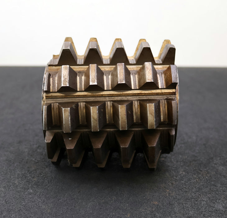 Bild des Artikels RAXA-GARANT-Zahnrad-Wälzfräser-gear-hob-m=-8mm-20°-EGW-Ø136x129xxØ50mm-mit-LKN