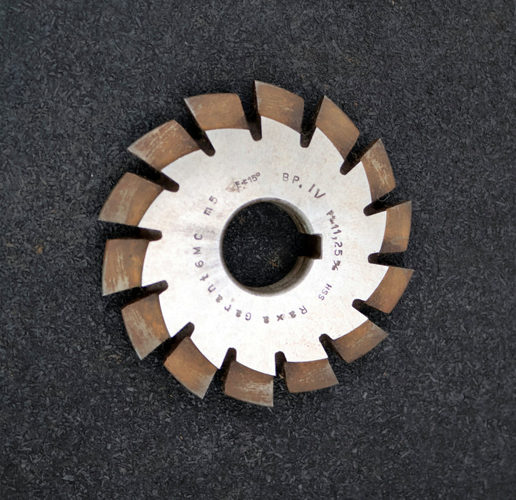 Bild des Artikels RAXA-GARANT-Zahnstangen-Formfräser-m=-5mm-15°-EGW-Ø101x16xØ27mm-mit-LKN-BP-IV
