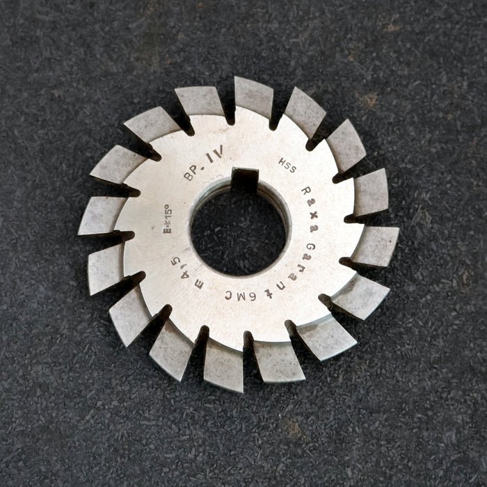 Bild des Artikels RAXA-GARANT-Zahnstangen-Formfräser-m=-4,5mm-15°-EGW-Ø91x16xØ27mm-mit-LKN-BP-IV