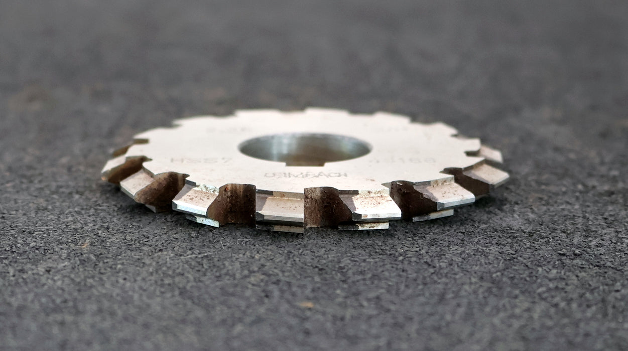 Bild des Artikels LEIMBACH-Zahnstangen-Formfräser-m=-2,25mm-20°-EGW-Ø85x8xØ27mm-mit-LKN