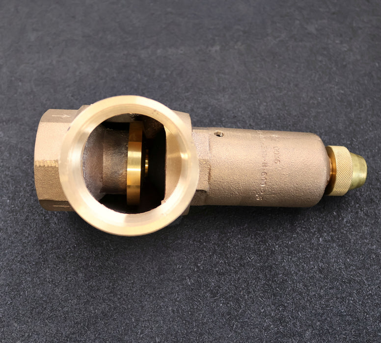 Bild des Artikels GOETZE-TÜV-Ecksicherheitsventil-DN32-1-1/2"-x-2"-Rotguss-CC491K-SV-01-516-H600
