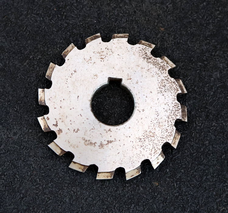 Bild des Artikels LEIMBACH-Zahnstangen-Formfräser-m=-1,5mm-20°-EGW-Ø80x7,5xØ22mm-16-Spannuten