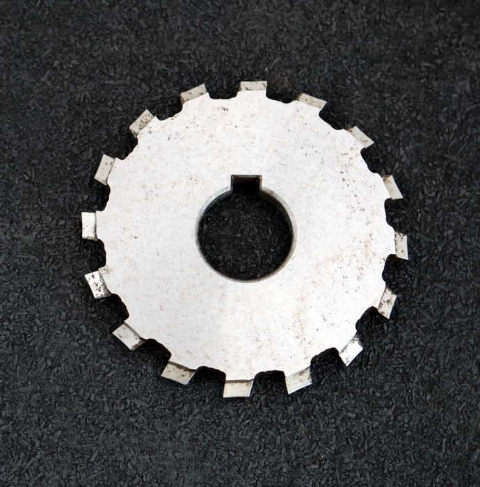 Bild des Artikels LEIMBACH-Zahnstangen-Formfräser-m=-1,5mm-20°-EGW-Ø80x7,5xØ22mm-