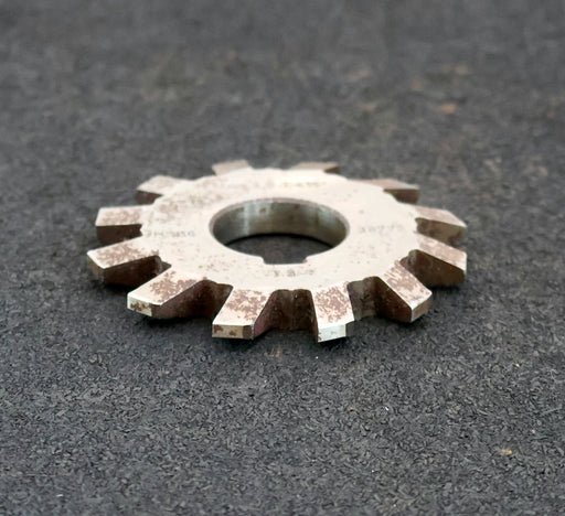Bild des Artikels LEIMBACH-Zahnstangen-Formfräser-m=-3,5mm-15°-EGW-Ø78x8,5xØ27mm-12-Spannuten