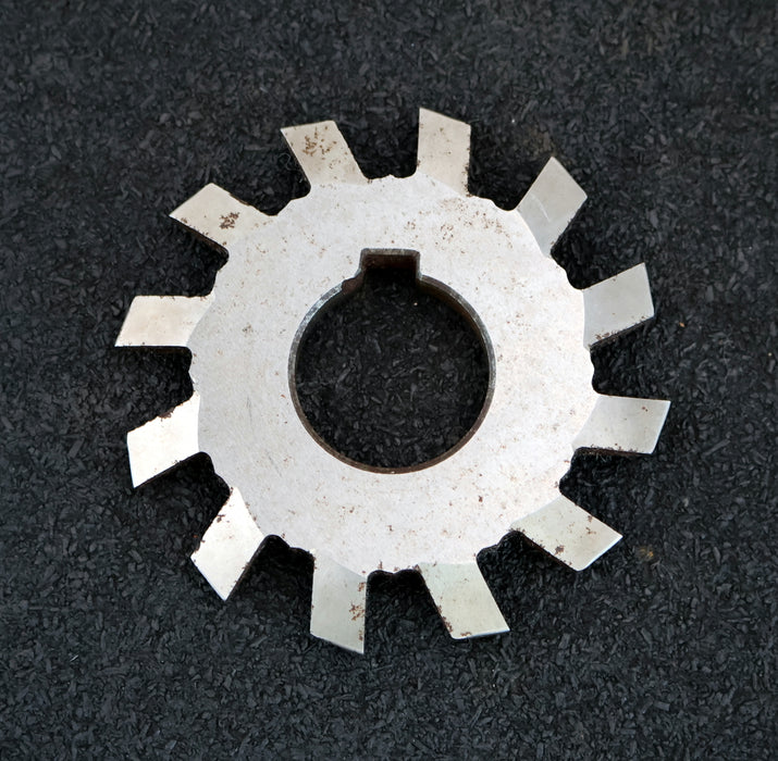 Bild des Artikels LEIMBACH-Zahnstangen-Formfräser-m=-3,5mm-15°-EGW-Ø78x8,5xØ27mm-12-Spannuten