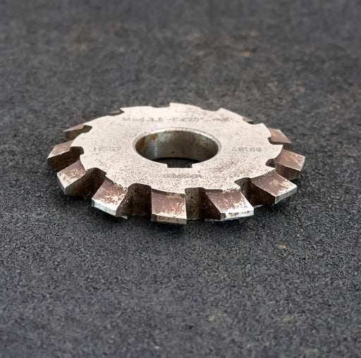 Bild des Artikels LEIMBACH-Zahnstangen-Formfräser-m=-3,5mm-20°-EGW-Ø85x11,5xØ27mm