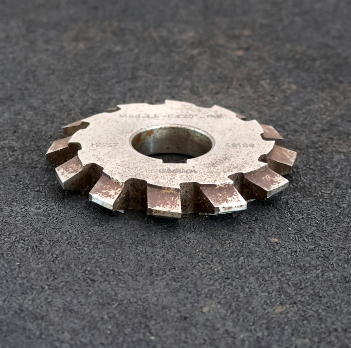 Bild des Artikels LEIMBACH-Zahnstangen-Formfräser-m=-3,5mm-20°-EGW-Ø85x11,5xØ27mm