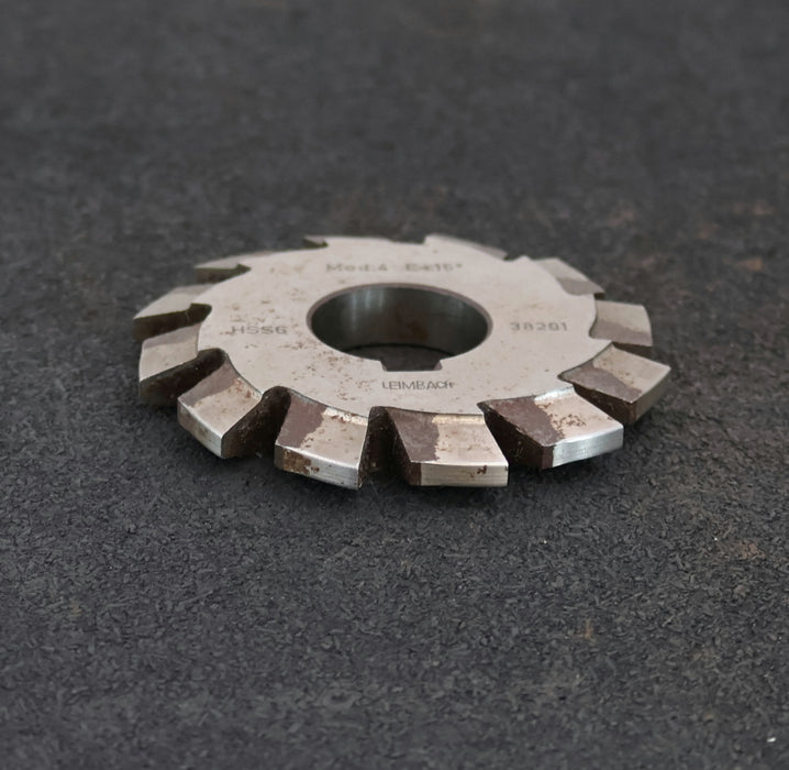 Bild des Artikels LEIMBACH-Zahnstangen-Formfräser-rack-milling-cutter-m=-4mm-15°-EGW-Ø84x11xØ27mm