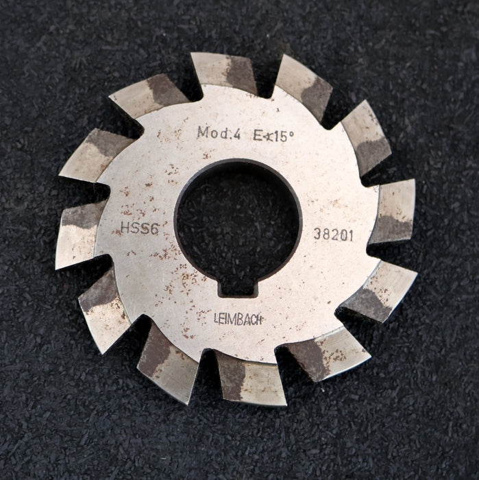 Bild des Artikels LEIMBACH-Zahnstangen-Formfräser-rack-milling-cutter-m=-4mm-15°-EGW-Ø84x11xØ27mm