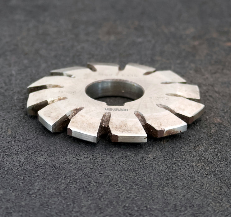 Bild des Artikels LEIMBACH-Zahnstangen-Formfräser-rack-milling-cutter-m=-4mm-15°-EGW-Ø85x9,5xØ27mm