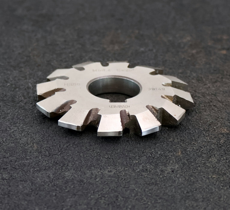 Bild des Artikels LEIMBACH-Zahnstangen-Formfräser-m=-4mm-20°-EGW-Ø84x10,5xØ27mm