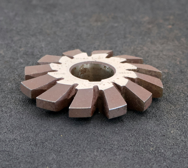 Bild des Artikels LEIMBACH-Zahnstangen-Formfräser-m=-8mm-15°-EGW-Ø108x18,5xØ32mm-12-Spannuten