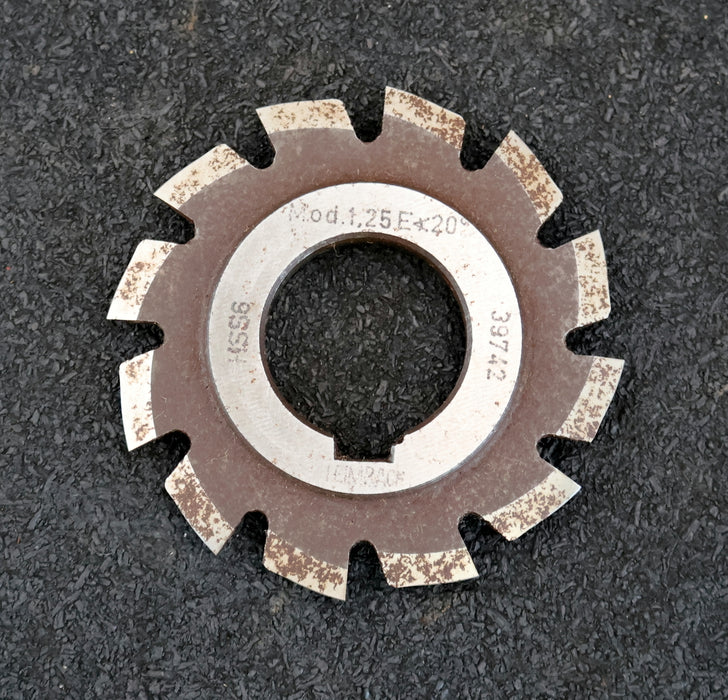 Bild des Artikels LEIMBACH-Zahnstangen-Formfräser-m=-1,25mm-20°-EGW-Ø70x7,5xØ27mm-12-Spannuten