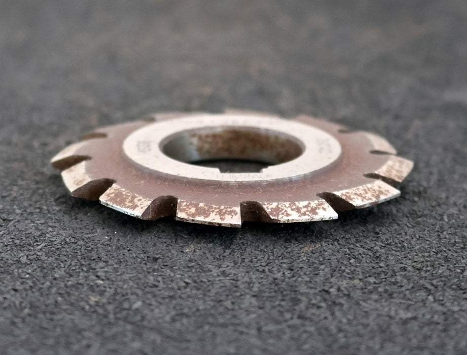 Bild des Artikels LEIMBACH-Zahnstangen-Formfräser-m=-1,25mm-20°-EGW-Ø70x7,5xØ27mm-12-Spannuten