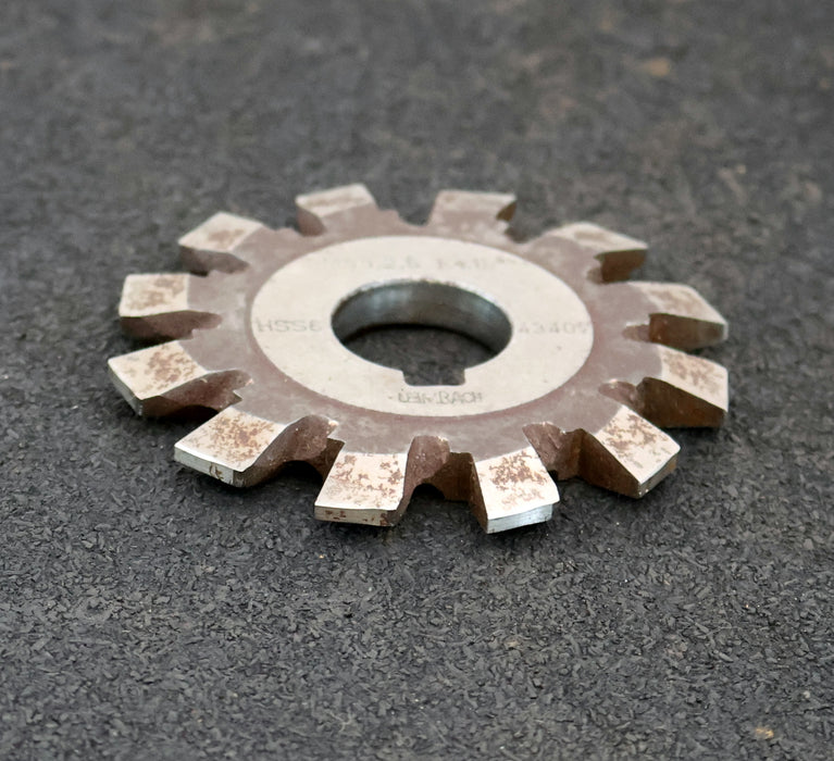 Bild des Artikels LEIMBACH-Zahnstangen-Formfräser-m=-2,5mm-15°-EGW-Ø79x7,5xØ22mm-12-Spannuten