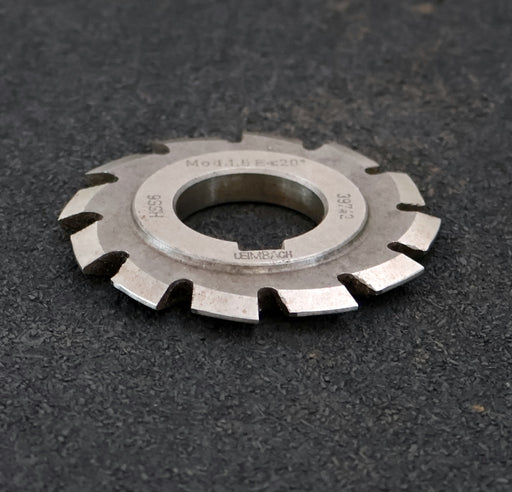 Bild des Artikels LEIMBACH-Zahnstangen-Formfräser-m=-1,5mm-20°-EGW-Ø70x7,5xØ27mm-12-Spannuten