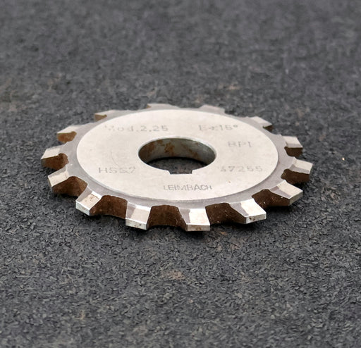 Bild des Artikels LEIMBACH-Zahnstangen-Formfräser-rack-milling-cutter-m=-2,25mm-15°-EGW
