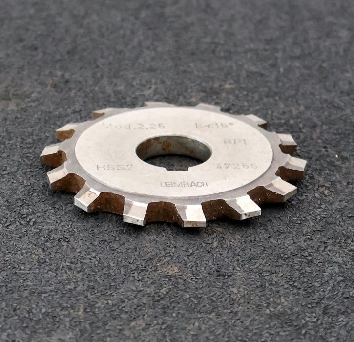 Bild des Artikels LEIMBACH-Zahnstangen-Formfräser-rack-milling-cutter-m=-2,25mm-15°-EGW