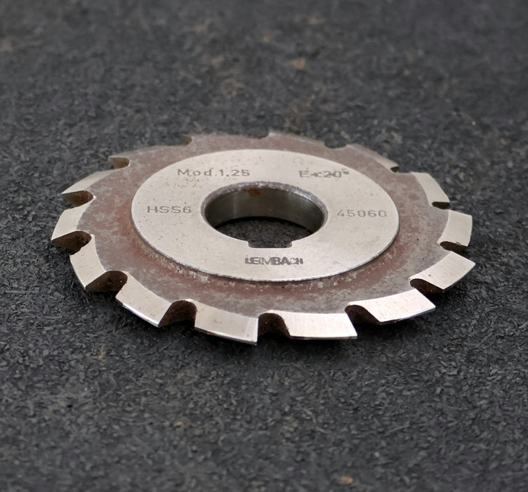 Bild des Artikels LEIMBACH-Zahnstangen-Formfräser-rack-milling-cutter-m=-1,25mm-20°-EGW